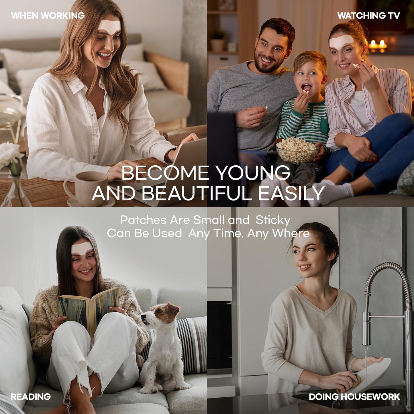 Forehead & Smile Line Removal Patches