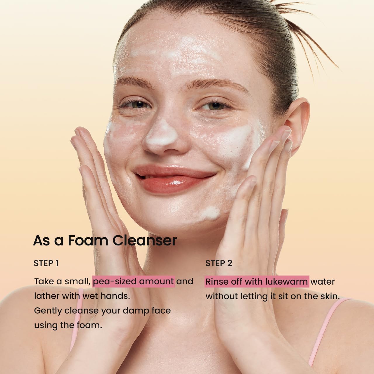 Collagen Mask To Foam Cleanser