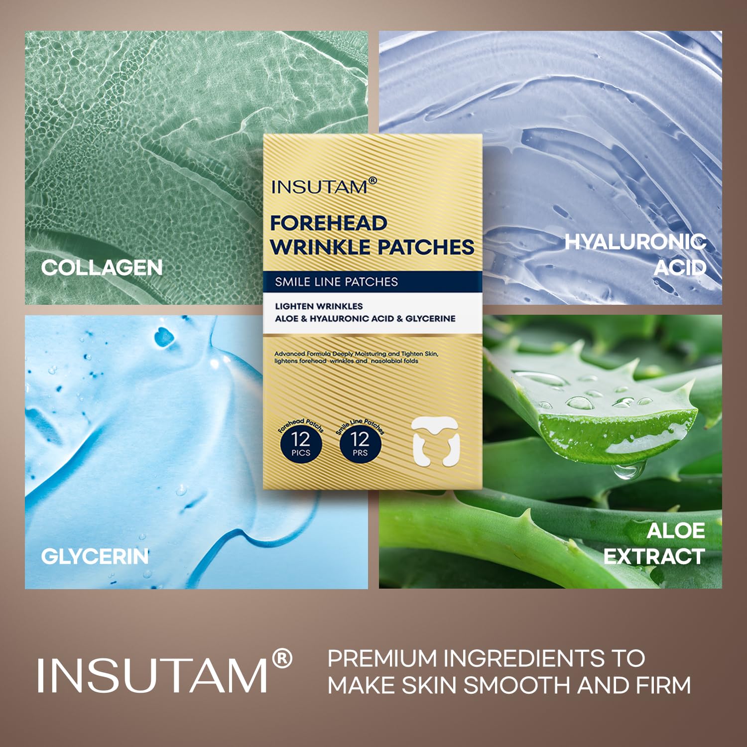 Forehead & Smile Line Removal Patches